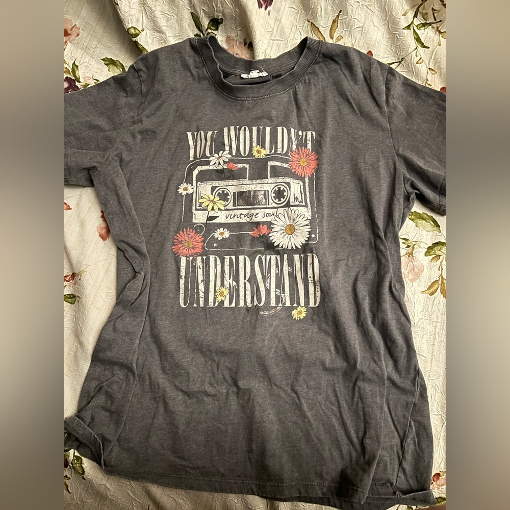 Maurices Gray Graphic Tee - Short Sleeve